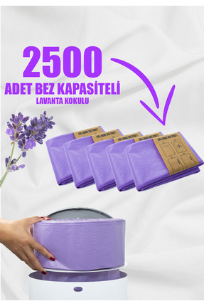 16Lt Çöp Kutuları Ile Uyumlu 2500 Bebek Bezi Kapasiteli Lavanta Kokulu 5 Paket Yerli Çöp Poşeti Image 0