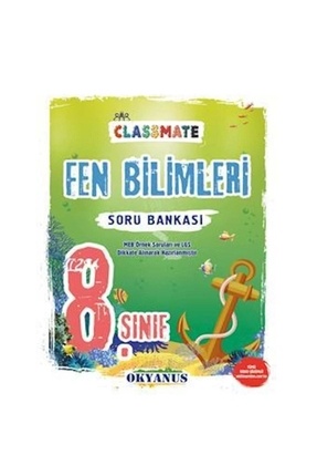 8.sınıf Classmate Fen Bilimleri Soru Bankası Image 0