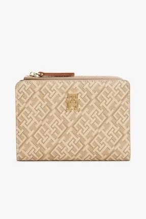 TH MONOPLAY LEATHER MED 7 WALLET Kadın Cüzdan AW0AW17417RBT Image 0