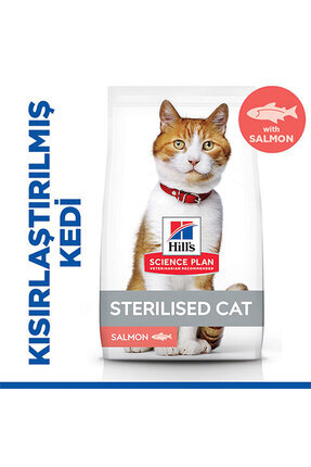 Hill’s Scıence Plan Sterilised Somon Balıklı Kısırlaştırılmış Kedi Maması 1,5 Kg Image 0