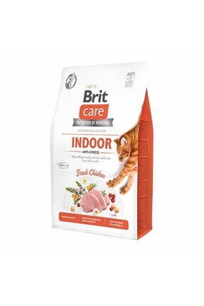 Care Indoor Anti Stress Hypoallergenic Tavuklu Tahılsız Yetişkin Kedi Maması 2 Kg Image 0
