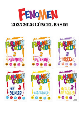 FENOMEN ÇOCUK 3.SINIF SET (5 KITAP) + HAFTALIK ÖDEV FASIKÜLLERI Image 0