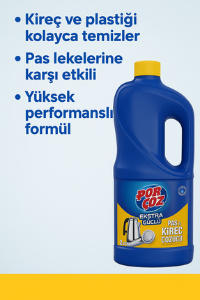 Pas Ve Kireç Çözücü 2 Lt. Image 0