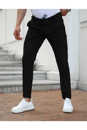 Erkek Jogger Pantolon Bel Lastikli Likralı Pantolon Image 0