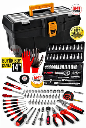 XL89 Parça Premium Full XL Takım 46Lokma Set PenseYankeski,Tornavida Set,3 Metre Combo Seti Takım Image 0