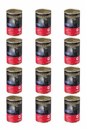 Pate Sığır Etli Yetişkin Kedi Konservesi 400 gr x 12 Adet Image 0