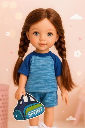 Lelila Küçük Hanım Sporda Oyuncak Et Bebek 32 Cm Hediyeli Image 0