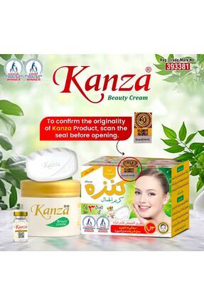 Kanza Beauty Cream 30g – Cilt Beyazlatıcı & Leke Karşıtı Krem Image 0