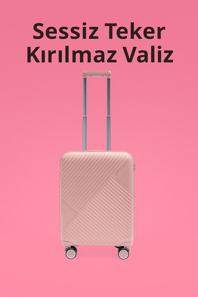 Pp Valiz BÜYÜK BOY Kırılmaz Valiz Sessiz Teker Poliproplen Pp Valiz - Wx-pp820 Image 0