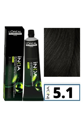 5.1- Açık Kestane Küllü Renk Amonyaksız Saç Boyası 60 ml. Image 0