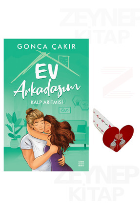 Ev Arkadaşım 3 Kalp Aritmisi - Gonca Çakır(KARTONKAPAK)Özel Tasarım Kalp Ayraç Hediyeli Image 0