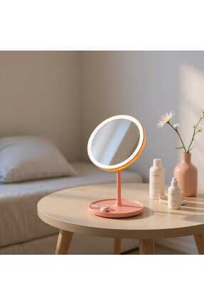 Led'li Makyaj Masa Aynası 3 Farklı Renk Işığı Ile 180x60184mm Image 0