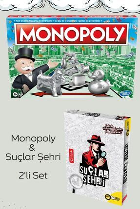 Monopoly Şuçlar Şehri 2'li Kutu Oyunu Seti Image 0