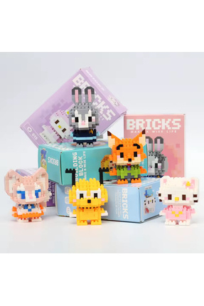 Bricks Figür (Rastgele 1 Model Gönderilir) / Yüksek Kalite / Hobi / Koleksiyonluk Image 0