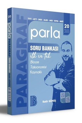 TYT, AYT, KPSS, AGS, DGS, ALES, MSÜ parla Paragraf Tamamı Video Çözümlü Soru Bankası 2026 Baskı Image 0