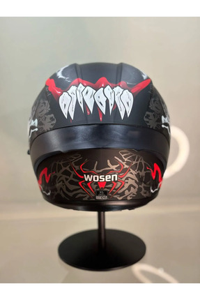 Ws-202 Güneş Gözlüklü Çene Açılır Kask Şeffaf Vizörlü H1 Image 3