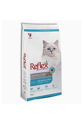 Sterilised Somonlu Ve Pirinçli Kısırlaştırılmış Kedi Maması 15 Kg Image 0