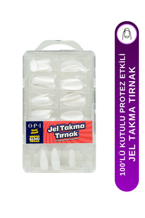 Takma Tırnak 100 Adet Kutulu Protez Etkili Jel Takma Tırnak Image 0