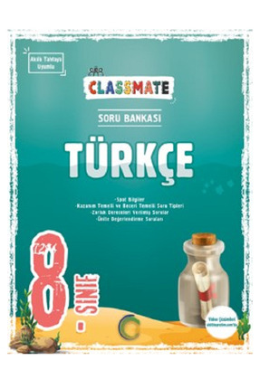 8.Sınıf Okyanus Classmate Türkçe Soru Bankası / Kazanım - Beceri Temelli - YENİİ Güncel Image 0