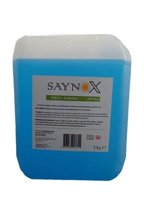 Sıvı Sabun Mavi 5 KG Image 0