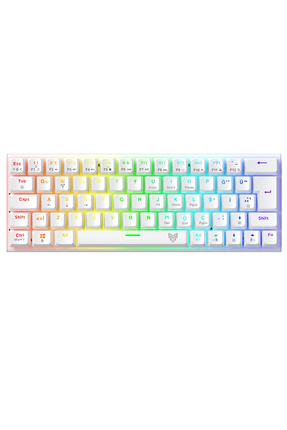 Runner Rgb Mekanik Gaming Oyuncu Klavyesi Red Switch Q Beyaz Image 0