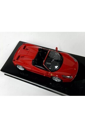 1:43 Hot Wheels Elite W1182 Ferrari 458 Italia Spider in Rosso Corsa Red Diecast Model Araba Image 0