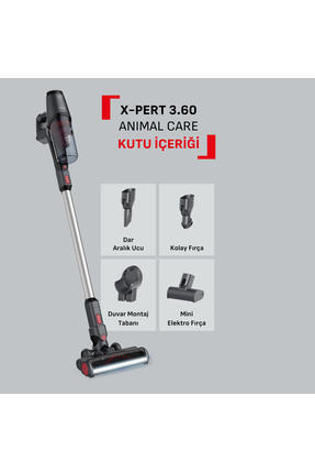 TY6993 X-Pert 3.60 Kablosuz Dikey Şarjlı Süpürge Evcil Hayvan Dostu Image 7
