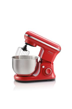 Crust Mix Lite Stand Mikser 5L Kapasiteli 1500W 3 Farklı Aparat Kırmızı - AR1189 Image 0