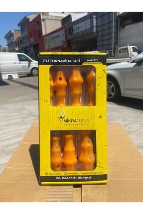 7'li Tornavida Seti (4 ADET DÜZ TORNAVİDA 3 ADET YILDIZ TORNAVİDA) Image 0
