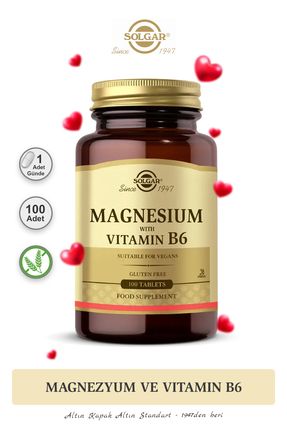 Magnesium With Vitamin B6 100 Tablet Image 0