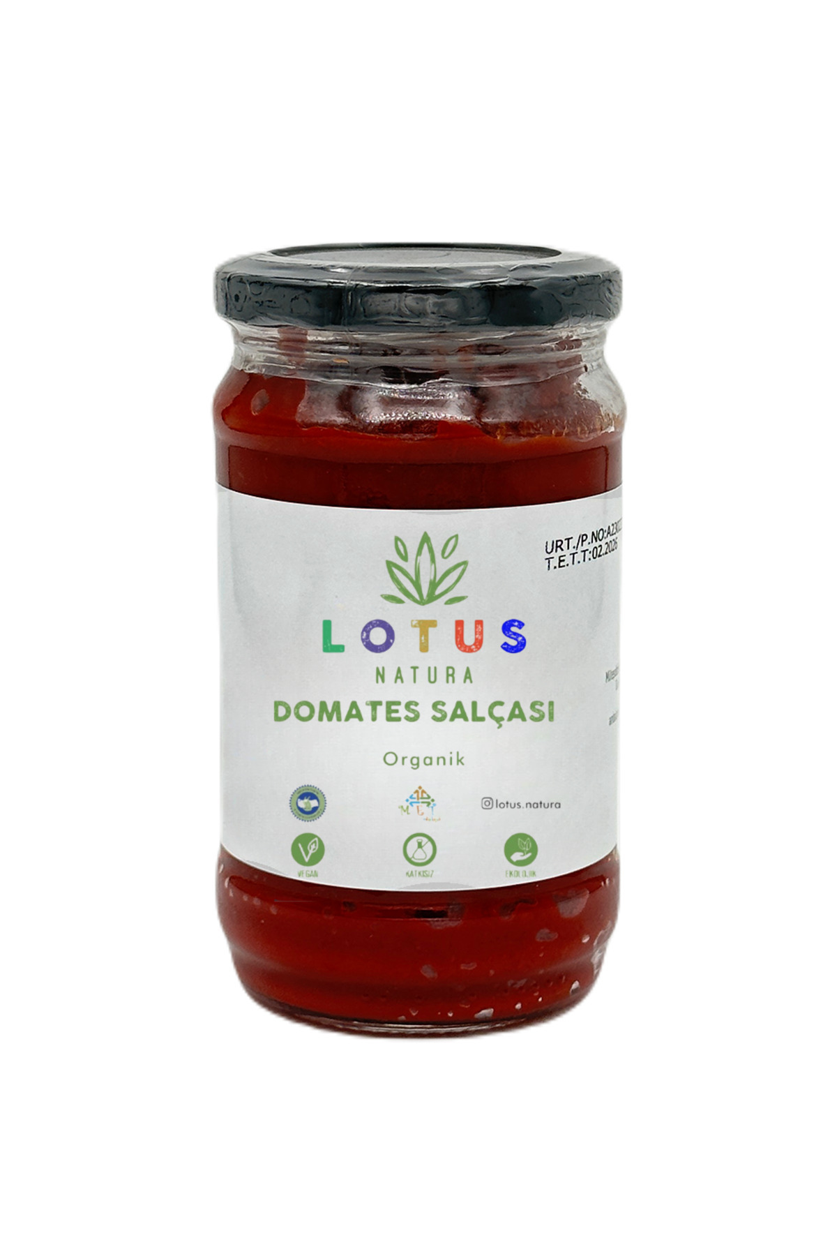 نمک ارگانیک -خمیر گوجه فرنگی کودک 310 گرم 12 ماه