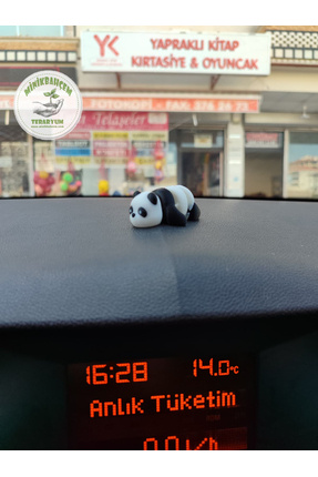 Otomobil Aksesuarı Dikiz Aynası Aksesuarı Dikiz Aynası Süsü Sevimli Panda Tiny Panda Image 0