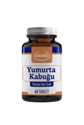 Yumurta Kabuğu Tableti 60 Tablet - Yeni Ambalaj Ve Tarihli Er-say Grup Image 0