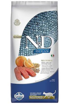 Düşük Tahıllı Somonlu Kısırlaştırılmış Yetişkin Kedi Maması 10 KG 1 ADET Image 0