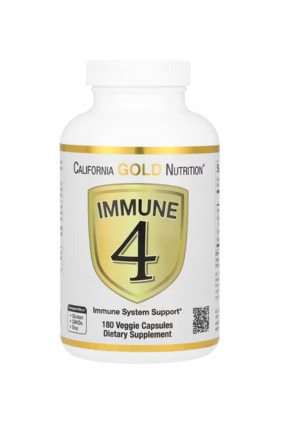 Immune 4 Immune System Support 180 Veggie Capsul. Usa Menşei.3836 Image 0