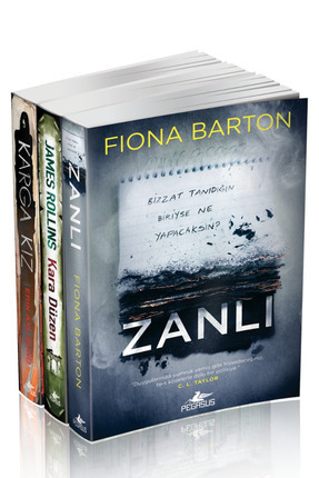 Polisiye ve Gerilim Seti (3 Kitap) Zanlı + Kara Düzen + Karga Kız | Gerilim, Macera, Gizem Image 0