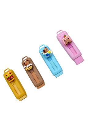 Capybara Sürgülü Silgi (ER-4520) 4 Adet Image 0