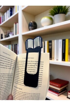 Kitap Figürlü Kitap Ayracı – Şık ve Anlamlı Tasarım | Kitap Severler İçin Dekoratif Hediye Image 1