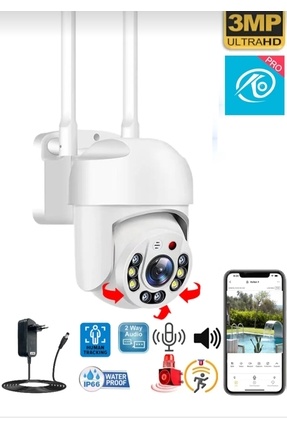 Okam- 3011 3MP Wİ-Fİ PTZ KAMERA +ADAPTÖR DAHILDIR Image 0
