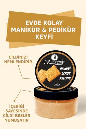Bisküvi Aromalı Canlandırıcı & Yumuşatıcı El Ayak Ve Vücut Bakım Peelingi 200gr Image 0