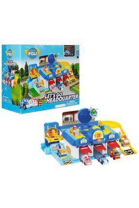 Sesli ve Işıklı Robocar Poli Let's Go Ana Merkez Oyun Seti Image 0