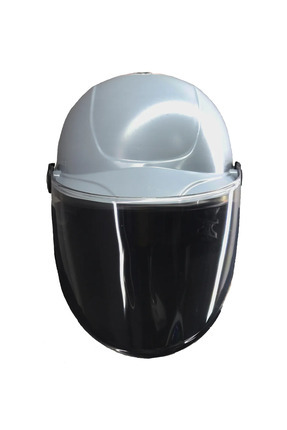 NARDO GRİ JOKEY KASK CAMLI / SİPERLİKLİ NARDO GRİ JOKEY KASK YERLİ ÜRETİM Image 0