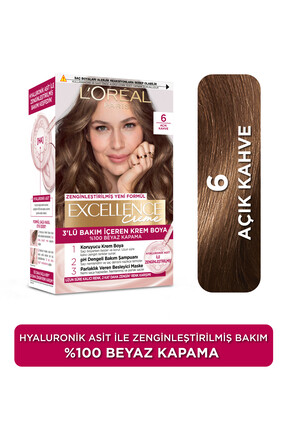 L'oréal Paris Excellence Creme Saç Boyası - 6 Açık Kahve Image 0