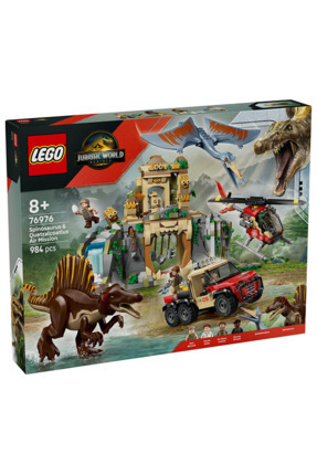 Jurassic World Spinosaurus ve Quetzalcoatlus Hava Görevi 984 Parça 76976 Image 0