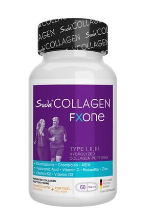 Fxone Tip I,II,III Patentli Fortigel+Tendoforte Kolajen,Glukozamin,Kondroitin,MSM 60 Tablet Image 0