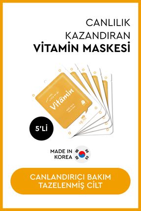 On Vitamin Mask Vitaminli Yüz Maskesi 5'li Image 0