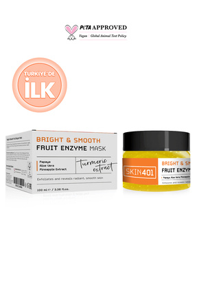 Aydınlatıcı ve Pürüzsüzleştirici Meyve Enzim Jel Maskesi 100ml (TÜRKİYE´DE İLK) Image 0