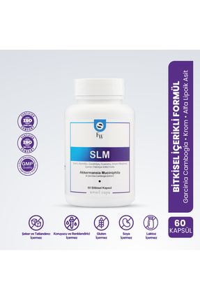 Slm Akkermansia Muciniphila & Garcinia Cambogia Extract 60 Kapsül Image 0