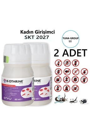 Envu-k-othrine Sc50 ml (2 ADET) Kokusuz, Karınca -kene -sinek -hamamböceği 2027 Image 0