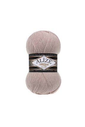 Superlana Klasik El Örgü İpi 100g – %75 Akrilik %25 Yün – Renk No: 506 - Taş Image 0